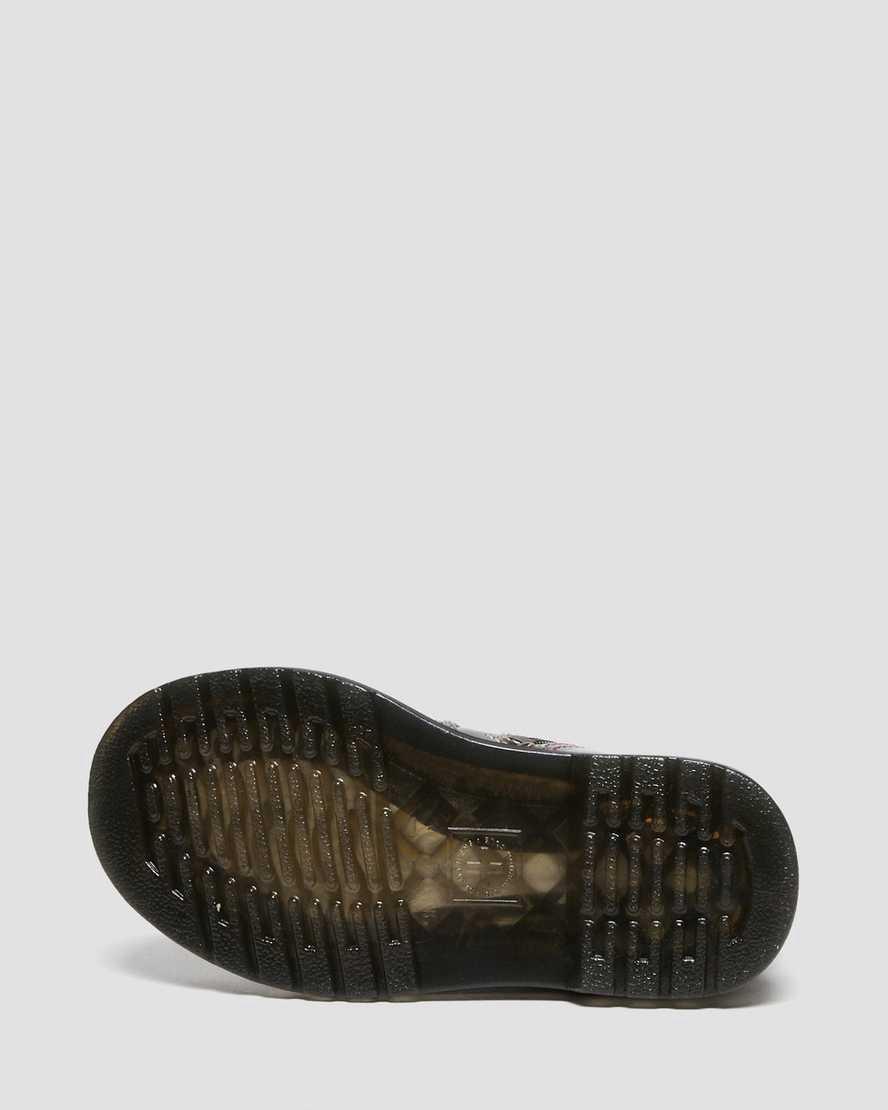 Dr Martens Toddler 2976 Sparkle Rays Çocuk Chelsea Bot Siyah  Türkiye |  19402-EMSP