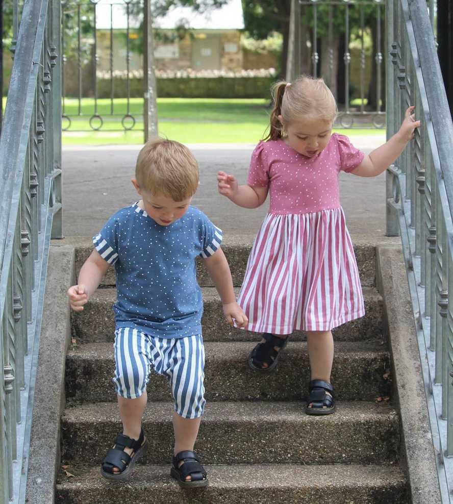 Dr Martens Toddler Moby II Deri Cırt Cırt Çocuk Sandalet Siyah  Türkiye |  01394-LEAY
