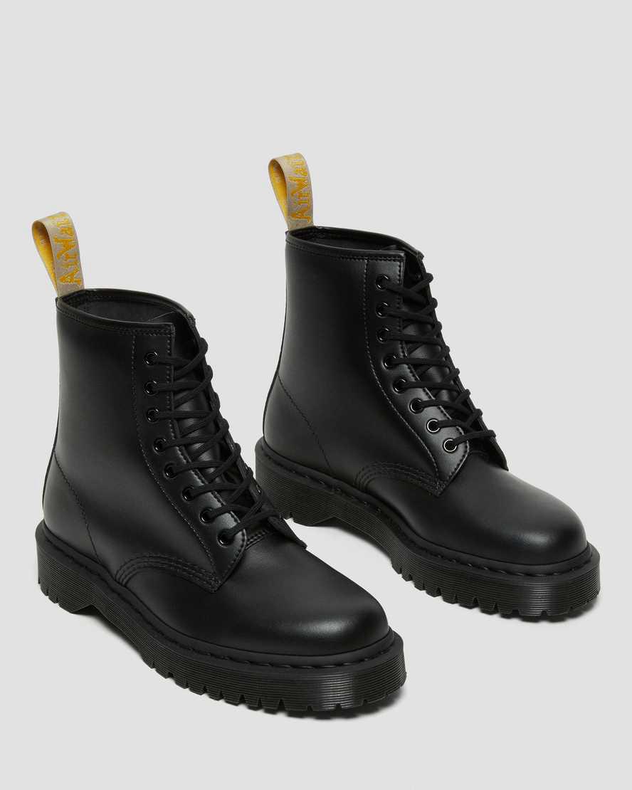 Dr Martens Vegan 1460 Bex Mono Erkek Bağcıklı Bot Siyah  Türkiye |  43925-JBPM