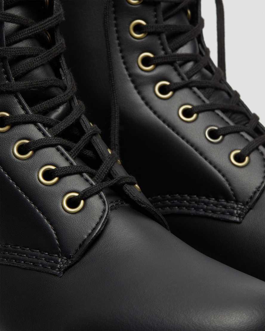 Dr Martens Vegan 1460 Felix Kadın Bağcıklı Bot Siyah  Türkiye |  16832-JDPN