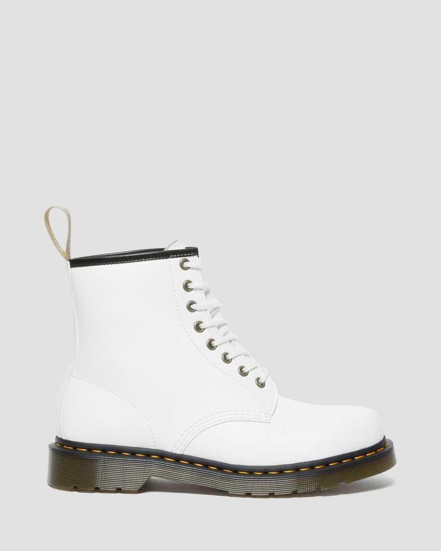 Dr Martens Vegan 1460 Kemble Erkek Bağcıklı Bot Beyaz  Türkiye |  30581-ORWI