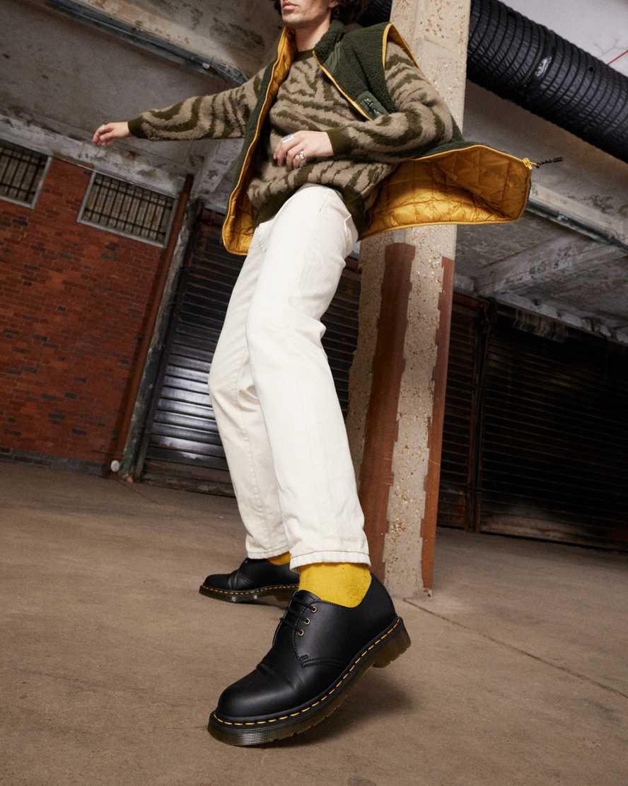 Dr Martens Vegan 1461 Felix Kadın Oxford Ayakkabı Siyah  Türkiye |  18539-BZNP