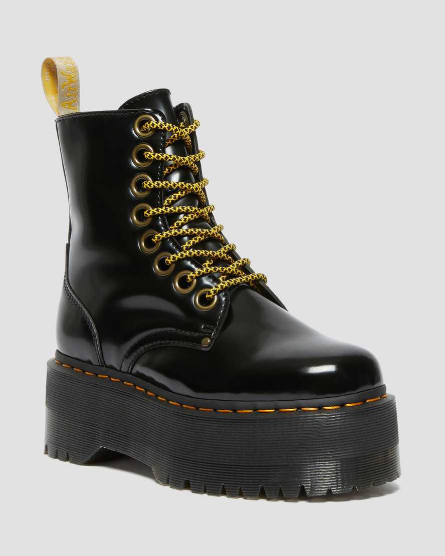 Dr Martens Vegan Jadon Boot Max Kadın Kalın Taban Bot Siyah  Türkiye |  82430-ZGPS