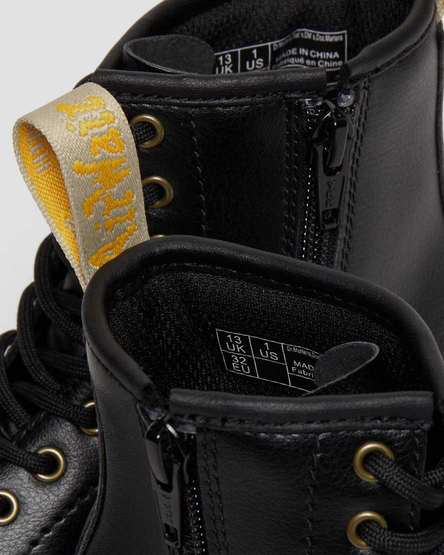 Dr Martens Vegan Junior 1460 Çocuk Bağcıklı Bot Siyah  Türkiye |  28159-KZFS