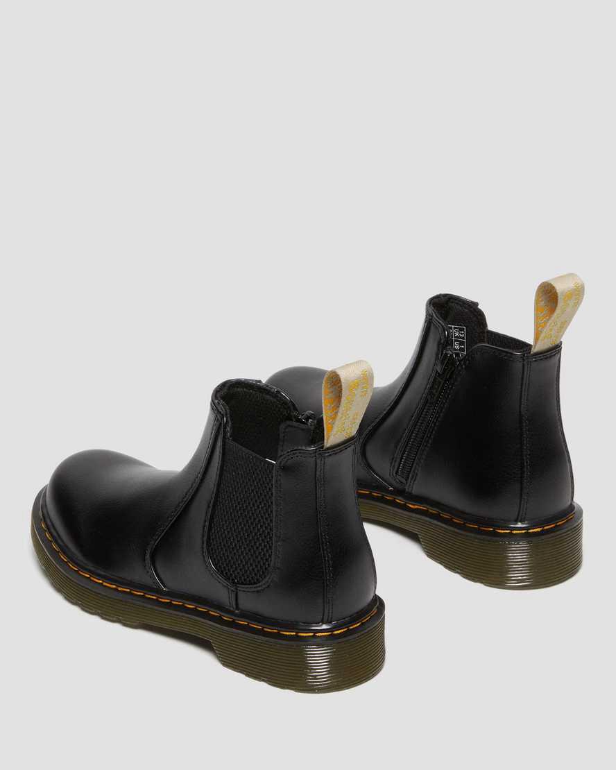 Dr Martens Vegan Junior 2976 Çocuk Chelsea Bot Siyah  Türkiye |  82046-LXCW