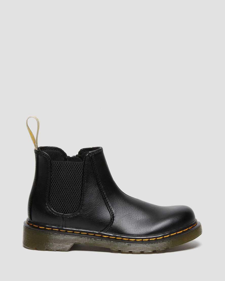 Dr Martens Vegan Junior 2976 Çocuk Chelsea Bot Siyah  Türkiye |  82046-LXCW