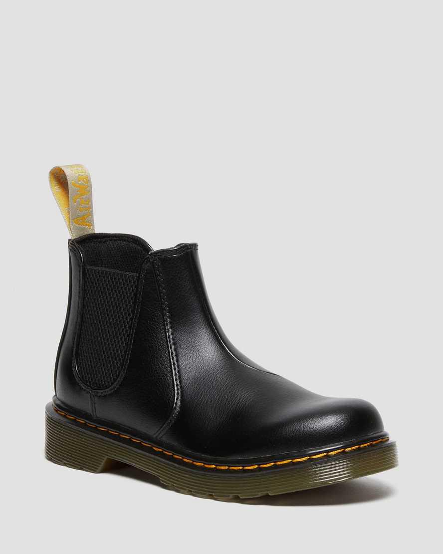 Dr Martens Vegan Junior 2976 Çocuk Chelsea Bot Siyah  Türkiye |  82046-LXCW