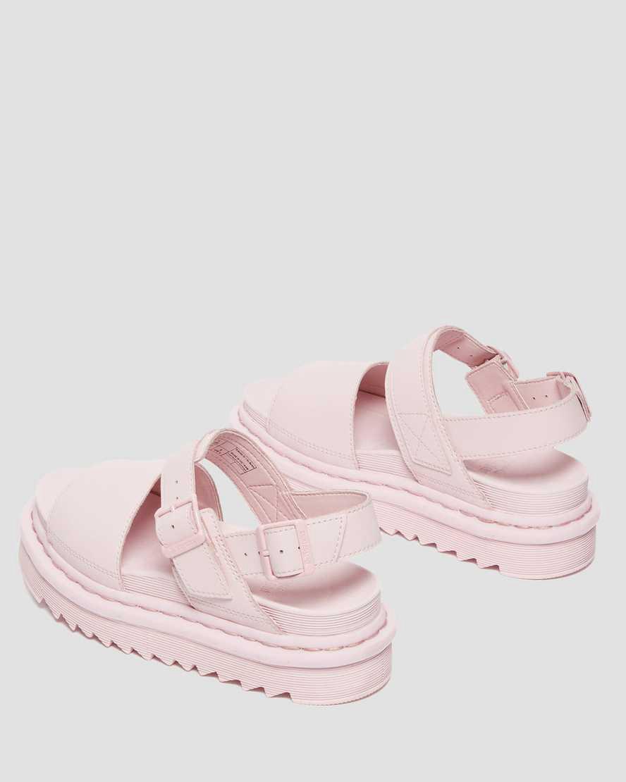 Dr Martens Voss Deri Askılı Kadın Gladyatör Sandalet Pembe  Türkiye |  48563-KWRZ