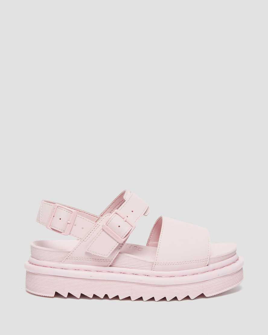 Dr Martens Voss Deri Askılı Kadın Gladyatör Sandalet Pembe  Türkiye |  48563-KWRZ
