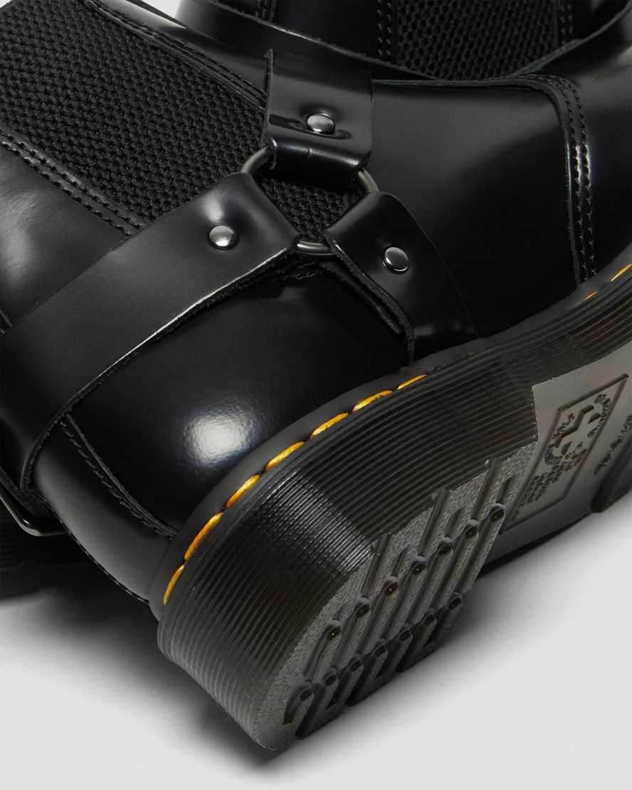 Dr Martens Wincox Smooth Deri Tokalı Kadın Chelsea Bot Siyah  Türkiye |  03958-JVSP