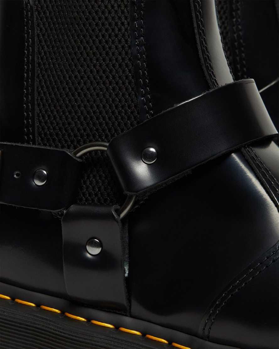 Dr Martens Wincox Smooth Deri Tokalı Kadın Chelsea Bot Siyah  Türkiye |  03958-JVSP