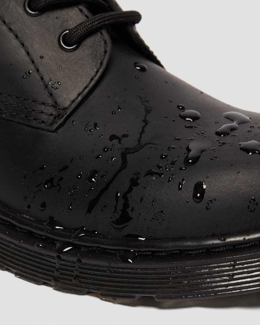 Dr Martens Youth 1460 Faux Fur Astar Çocuk Bot Siyah  Türkiye |  76532-WBLO
