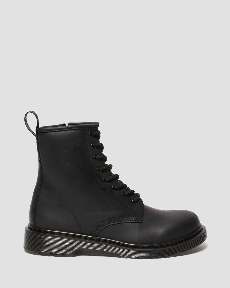 Dr Martens Youth 1460 Faux Fur Astar Çocuk Bot Siyah  Türkiye |  76532-WBLO