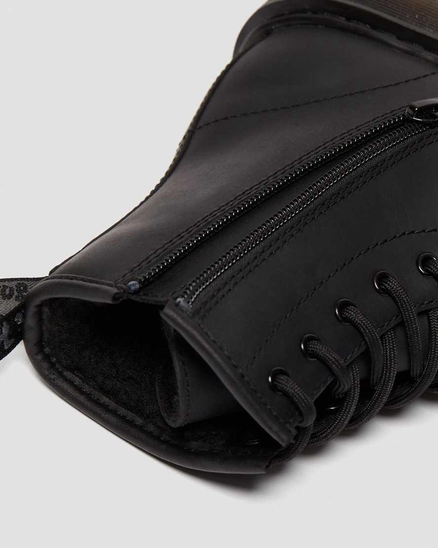 Dr Martens Youth 1460 Faux Fur Astar Çocuk Bot Siyah  Türkiye |  76532-WBLO
