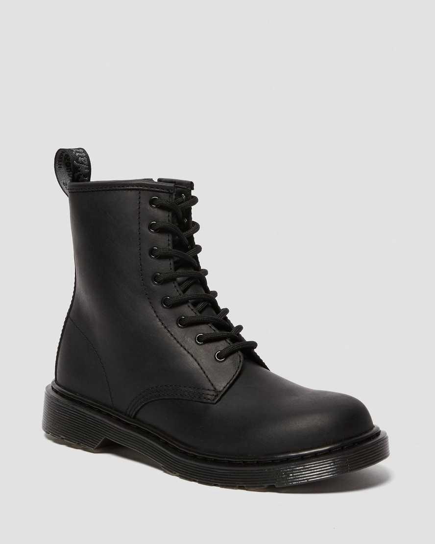 Dr Martens Youth 1460 Faux Fur Astar Çocuk Bot Siyah  Türkiye |  76532-WBLO