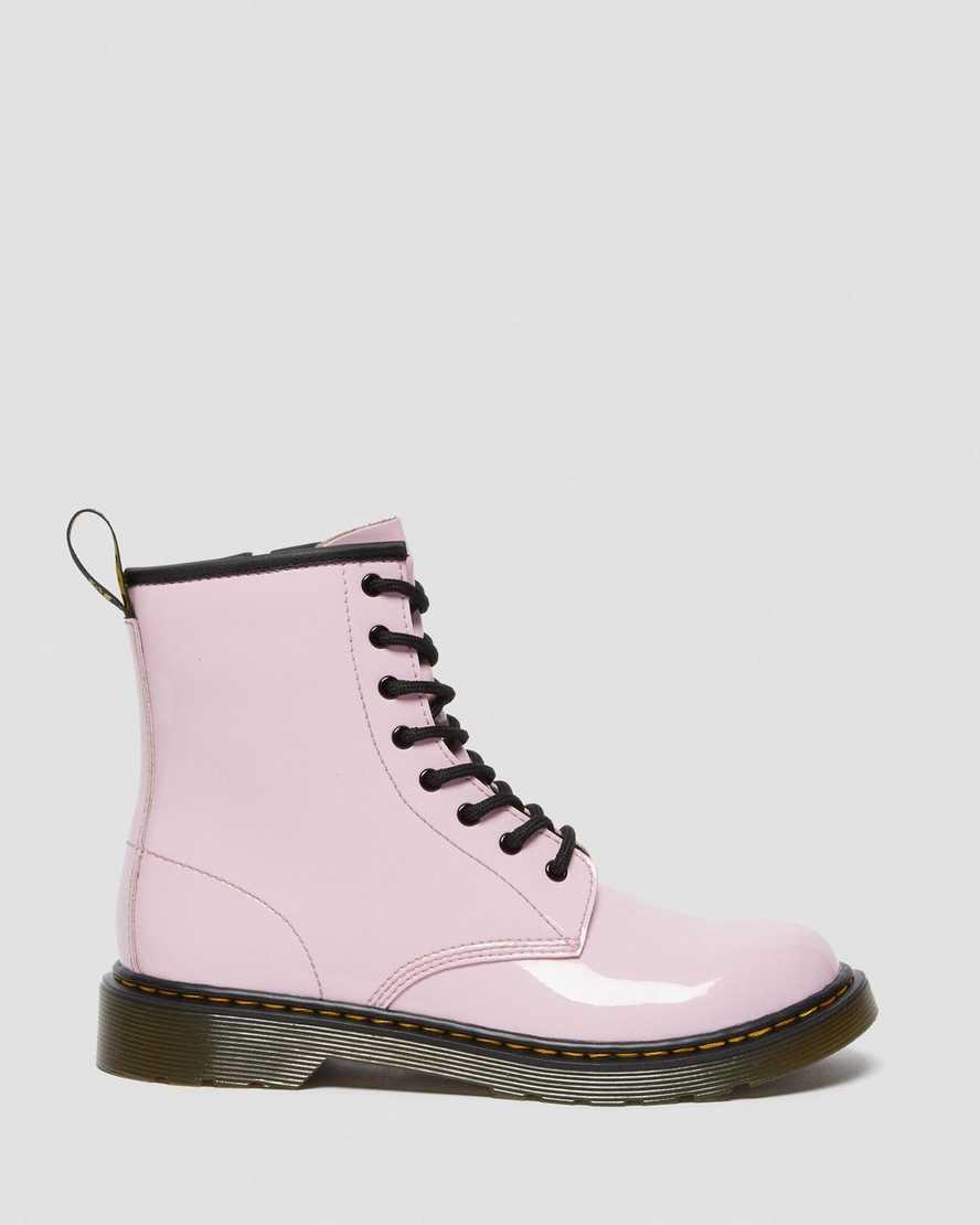 Dr Martens Youth 1460 Rugan Deri Çocuk Bağcıklı Bot Pembe  Türkiye |  68074-QZFJ