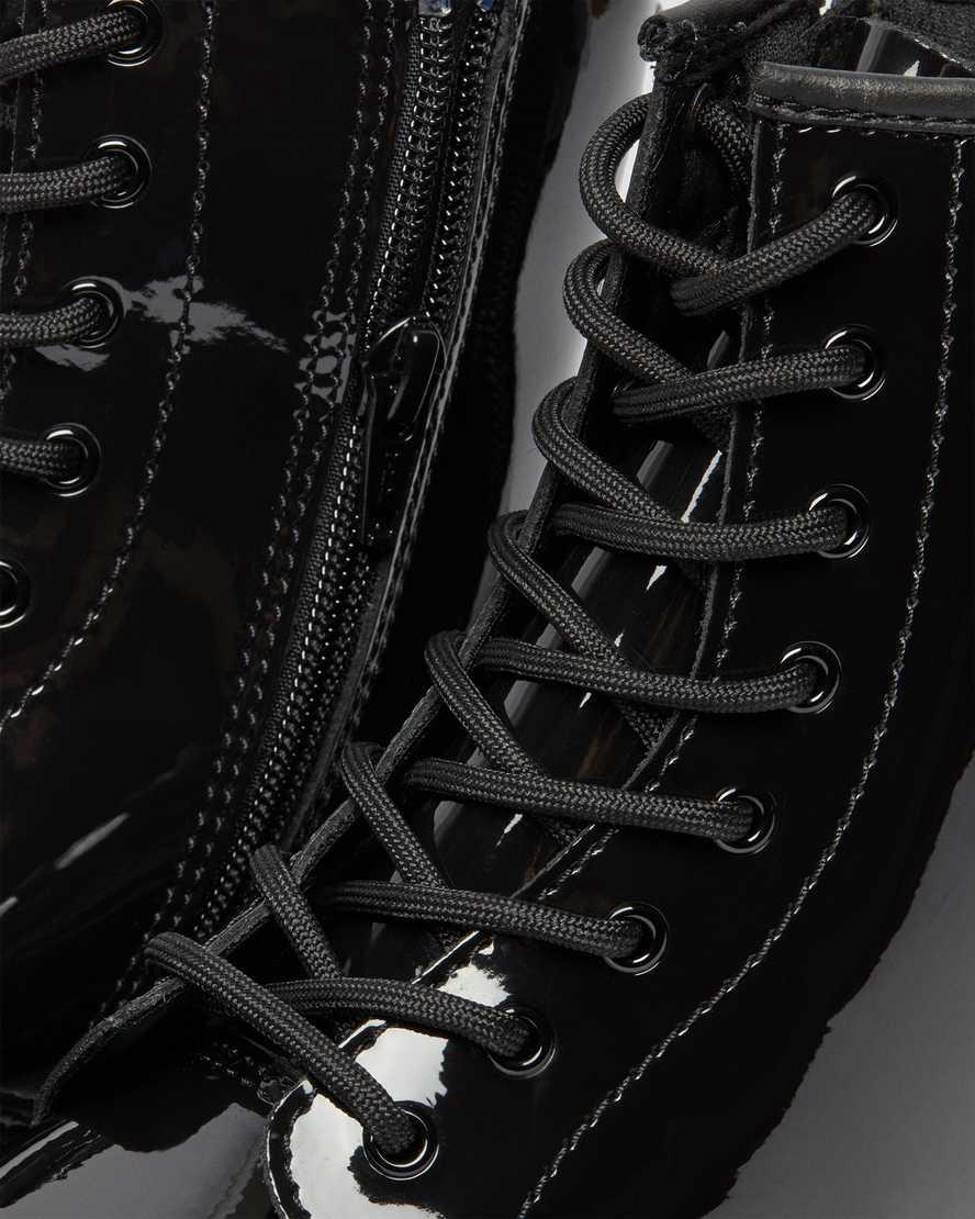 Dr Martens Youth 1460 Rugan Deri Çocuk Bağcıklı Bot Siyah  Türkiye |  82954-WDPT