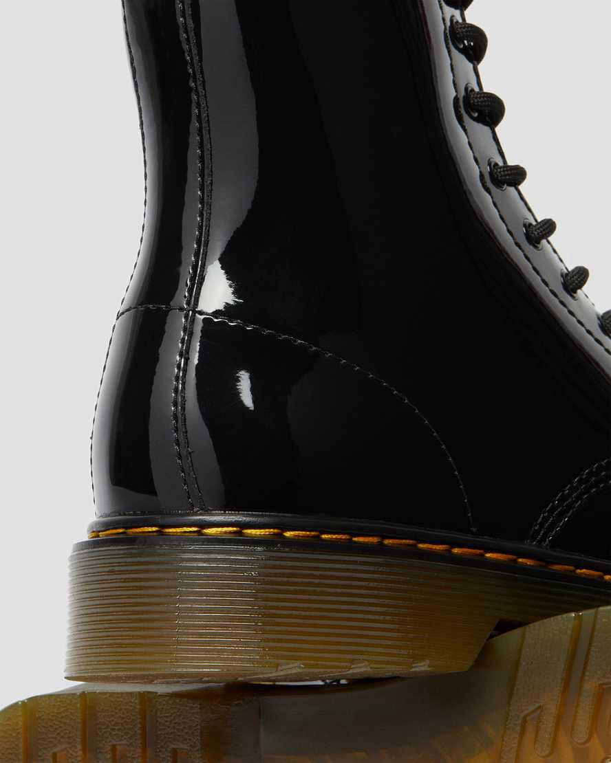 Dr Martens Youth 1460 Rugan Deri Çocuk Bağcıklı Bot Siyah  Türkiye |  82954-WDPT