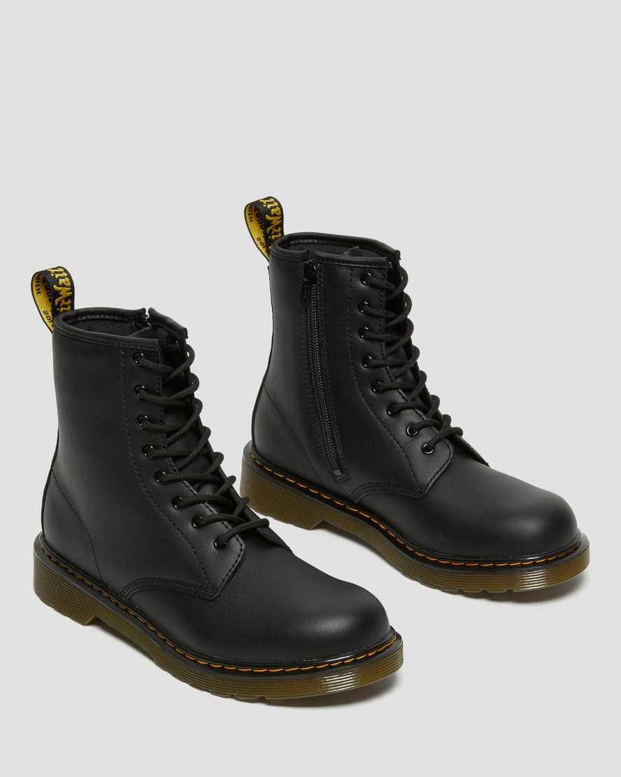 Dr Martens Youth 1460 Softy T Deri Çocuk Bağcıklı Bot Siyah  Türkiye |  25918-ONMD