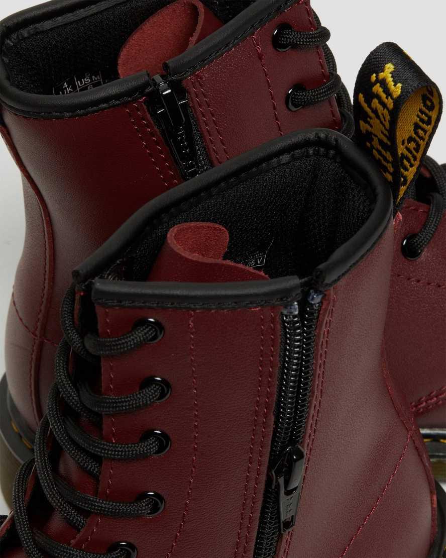Dr Martens Youth 1460 Softy T Deri Çocuk Bağcıklı Bot Kırmızı  Türkiye |  45683-KGRT