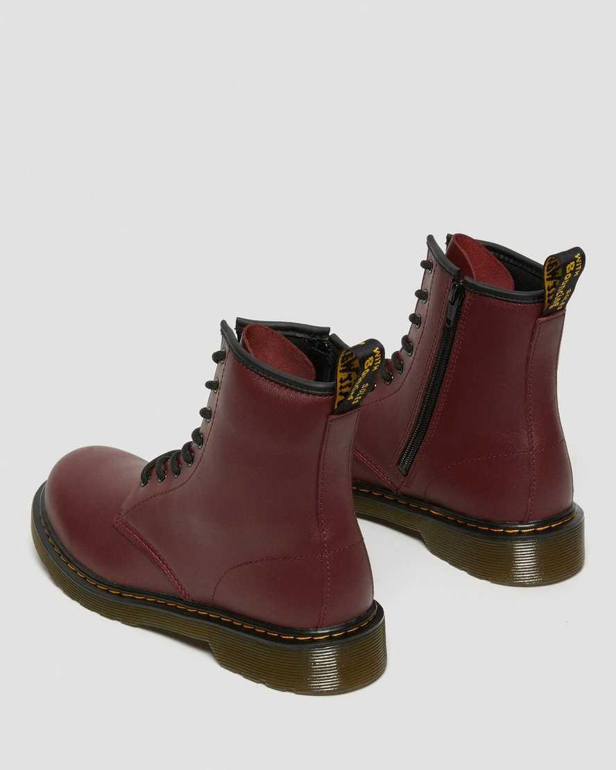 Dr Martens Youth 1460 Softy T Deri Çocuk Bağcıklı Bot Kırmızı  Türkiye |  45683-KGRT