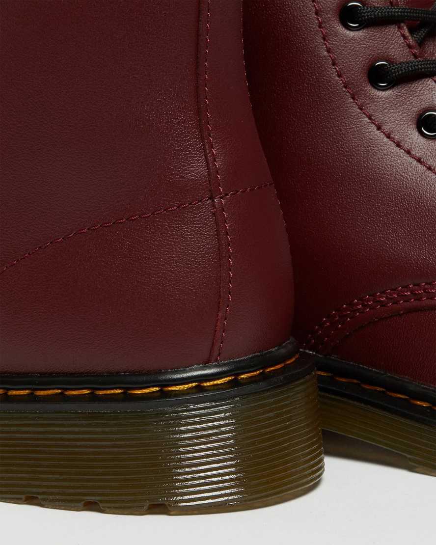 Dr Martens Youth 1460 Softy T Deri Çocuk Bağcıklı Bot Kırmızı  Türkiye |  45683-KGRT