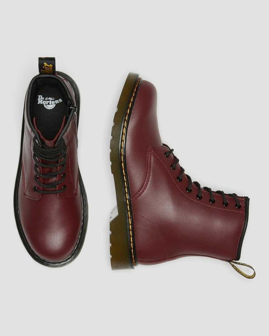 Dr Martens Youth 1460 Softy T Deri Çocuk Bağcıklı Bot Kırmızı  Türkiye |  45683-KGRT