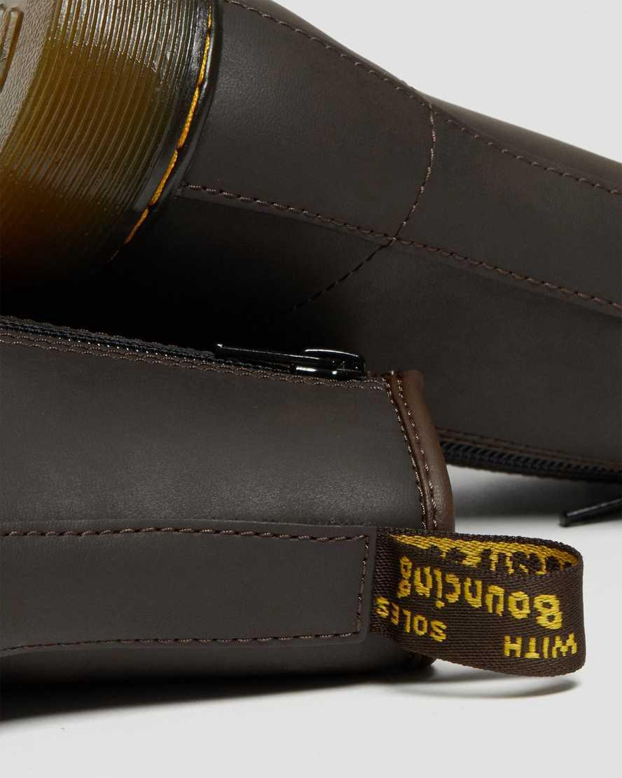 Dr Martens Youth 1460 Wildhorse Deri Çocuk Bağcıklı Bot Koyu Kahverengi  Türkiye |  65193-KJNA