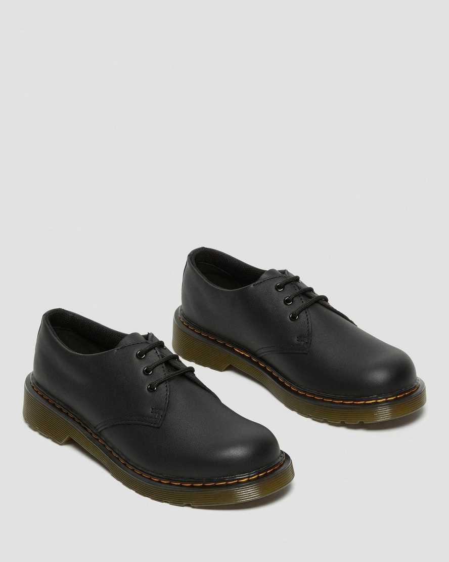 Dr Martens Youth 1461 Softy T Deri Çocuk Ayakkabı Siyah  Türkiye |  27805-BYZU